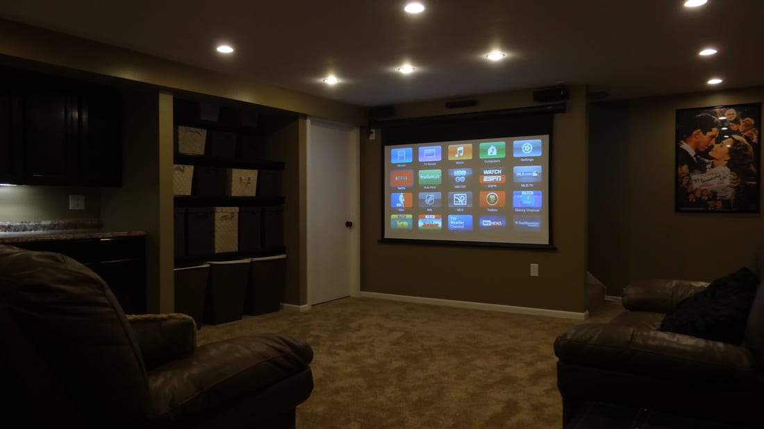 Basement Home Theater Project